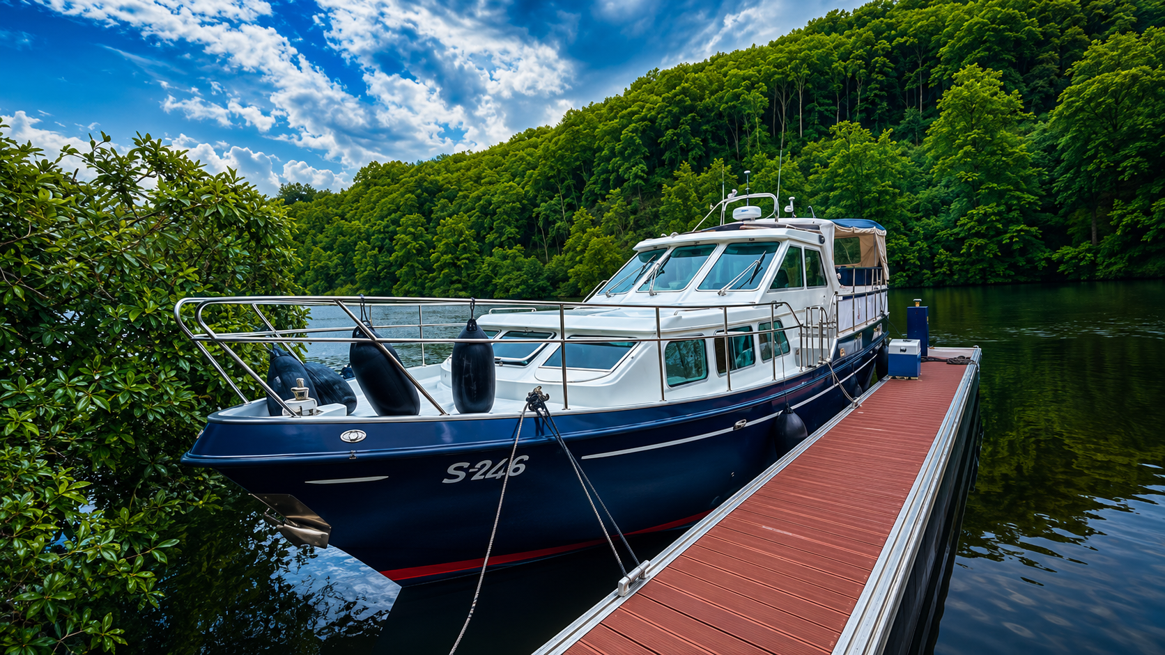 Boot freigestellt